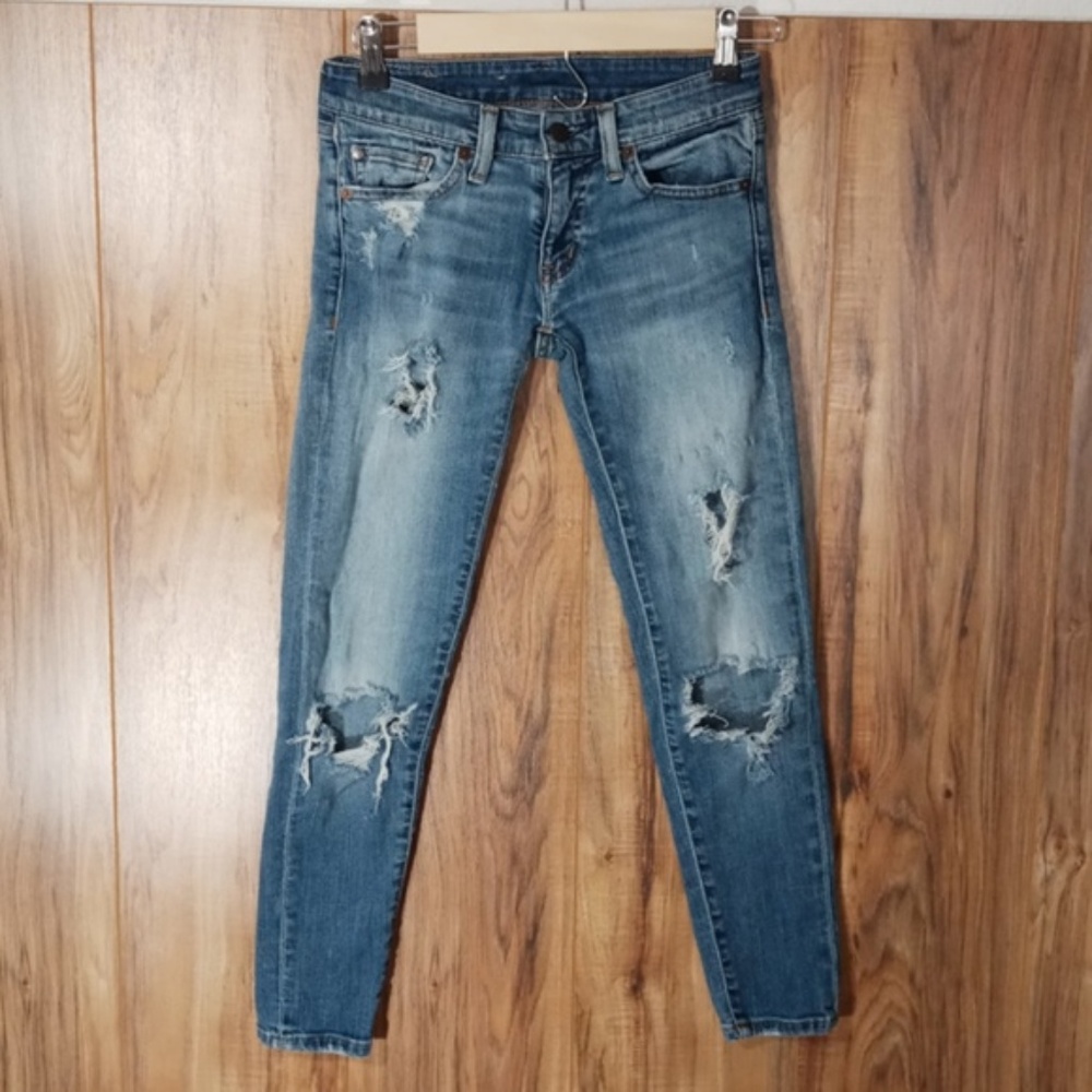 Ralph Lauren Crop Skinny (distressed)
